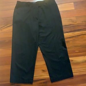 Burberry Golf cropped black chino pants